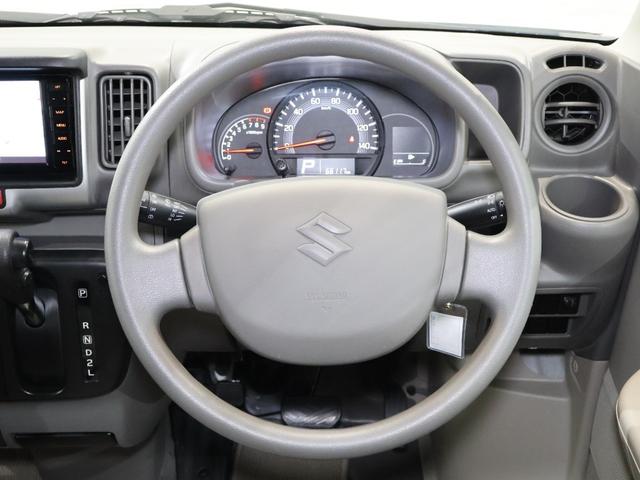 エブリイ ＰＣリミテッド　純ＳＷあり　社外ナビ　ハイルーフ　４ＷＤ　衝突軽減　パワーウィンドゥ　盗難警報装置　両側手動スライドドア　助手席エアバッグ　横滑り防止装置　運転席エアバッグ　リモコンキー　マニュアルエアコン　ＡＢＳ（5枚目）