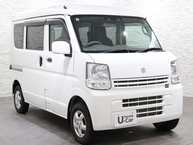 エブリイ ＰＣリミテッド　純ＳＷあり　社外ナビ　ハイルーフ　４ＷＤ　衝突軽減　パワーウィンドゥ　盗難警報装置　両側手動スライドドア　助手席エアバッグ　横滑り防止装置　運転席エアバッグ　リモコンキー　マニュアルエアコン　ＡＢＳ（16枚目）