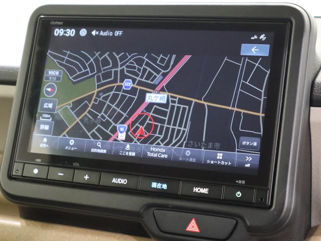 Ｎ－ＢＯＸ ベースグレード　レンタアップ　純正ナビ　バックカメラ　両側パワースライドドア　衝突軽減システム　スマートキ－　カーテンエアバック　イモビライザー　ＥＣＯモード　横滑り防止　オートクルーズ　ＬＥＤヘッドライト　地デジ（5枚目）