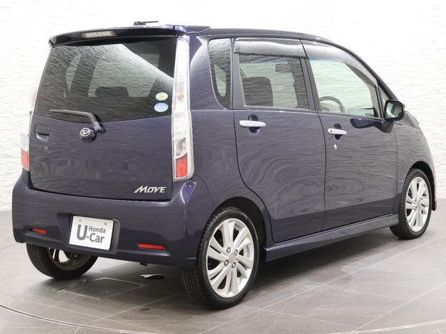 ムーヴ カスタムＲＳ　社外ナビ　バックカメラ　クルコン　ＥＴＣ　ＨＩＤライト　衝突軽減ブレーキ　踏み間違え防止装置　セキュリティアラーム　フルセグ地デジ　Ｉストップ　横滑り防止機能　ナビＴＶ　ＤＶＤ再生可　ターボ車　ＰＷ（14枚目）