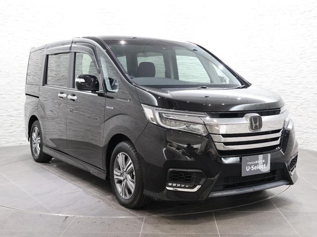 ステップワゴンスパーダ スパーダハイブリッドＧホンダセンシング　純正ナビ　バックカメラ　わくわくゲート　両側パワースライドドア　ＥＴＣ　ＬＥＤライト　フォグ　ＣＭＢＳ　リヤカメラ　スマキー　Ａストップ　ＥＳＣ　ＵＳＢ入力　両側自動ドア　オートエアコン　地デジ（21枚目）