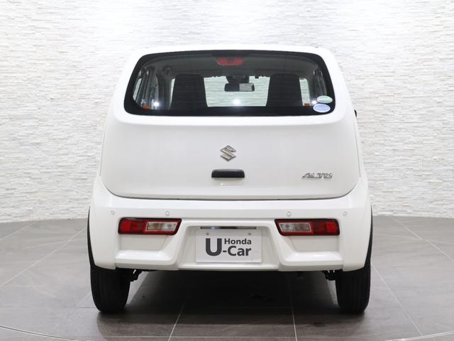 アルト F 純正オーディオ 軽減ブレーキ パーキングセンサー ETC ハロゲンライト セキュリティ 記録簿付き ダブルエアバック キーレスエントリーシステム 横滑防止 パワステ 運転席エアバッグ AC ABS(17枚目)