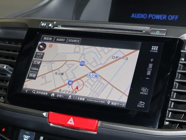 アコードハイブリッド ＥＸ　純正ナビ　サイドカメラ　電動サンルーフ　バックモニター　Ｐシート　Ｐセンサー　サイドカーテンエアバック　サイドモニター　記録簿　ナビＴＶ　ＬＥＤヘッド　フルセグテレビ　ＤＶＤ再生可能　スマキー　ＵＳＢ（3枚目）