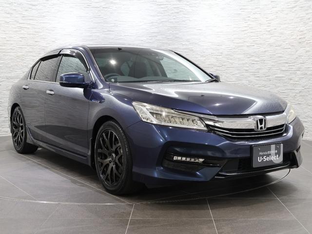 アコードハイブリッド ＥＸ　純正ナビ　サイドカメラ　電動サンルーフ　バックモニター　Ｐシート　Ｐセンサー　サイドカーテンエアバック　サイドモニター　記録簿　ナビＴＶ　ＬＥＤヘッド　フルセグテレビ　ＤＶＤ再生可能　スマキー　ＵＳＢ（22枚目）