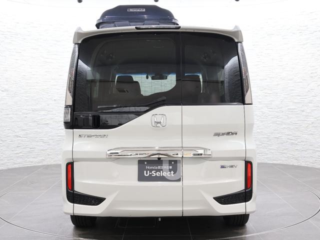 ステップワゴンスパーダ e:HEVスパーダGホンダセンシング 純正ナビ バックカメラ ドラレコ ルーフキャリア ETC LEDライト フォグ ドライブレコーダ セキュリティアラーム 横滑り防止装置 クルーズコントロール Bカメラ USB接続 フルセグ ナビ&TV(31枚目)