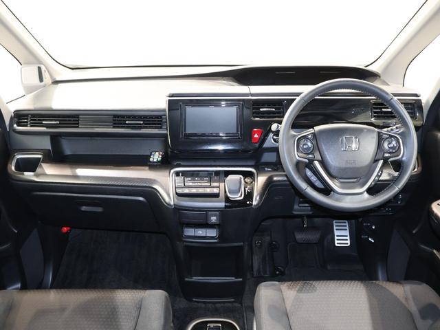 ステップワゴンスパーダ ｅ：ＨＥＶスパーダＧホンダセンシング　社外ナビ　バックカメラ　両側パワースライドドア　フリップダウン　ＥＴＣ　ＬＥＤライト　フォグ　セキュリティアラーム　横滑り防止装置　クルーズコントロール　フルセグ　ＤＶＤ再生可能　ナビ＆ＴＶ　キーレス（5枚目）