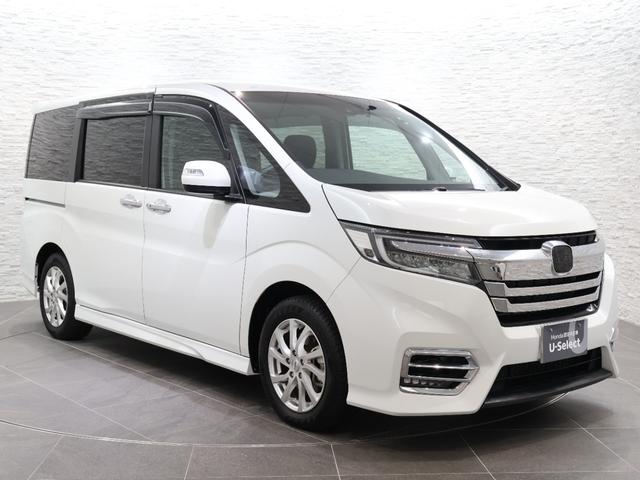 ステップワゴンスパーダ ｅ：ＨＥＶスパーダＧホンダセンシング　社外ナビ　バックカメラ　両側パワースライドドア　フリップダウン　ＥＴＣ　ＬＥＤライト　フォグ　セキュリティアラーム　横滑り防止装置　クルーズコントロール　フルセグ　ＤＶＤ再生可能　ナビ＆ＴＶ　キーレス（26枚目）