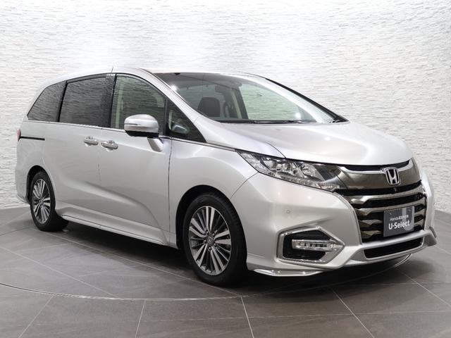 オデッセイ アブソルート・EXホンダセンシング 純正ナビ マルチビューカメラ 両側パワースライドドア パーキングセンサー パーキングアシスト 電動シート シートヒーター オットマンシート フルセグテレビ 360°カメラ 横滑り防止装置 Pシート(24枚目)