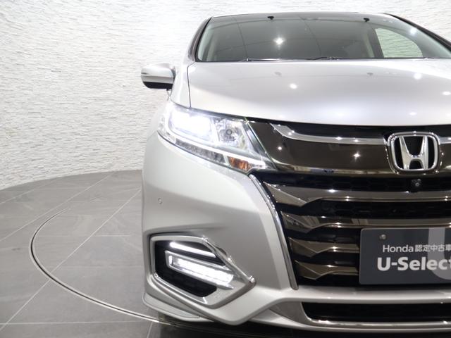 オデッセイ アブソルート・EXホンダセンシング 純正ナビ マルチビューカメラ 両側パワースライドドア パーキングセンサー パーキングアシスト 電動シート シートヒーター オットマンシート フルセグテレビ 360°カメラ 横滑り防止装置 Pシート(30枚目)