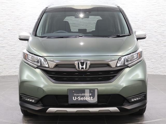 フリード+ハイブリッド ハイブリッド・クロスターホンダセンシング 純正ナビ バックカメラ 両側パワースライドドア 前後ドラレコ ETC LEDライト フォグ ルーフレール 地デジフルセグ 両側電動ドア LEDヘッドライト スマートキー 横滑り防止装置 整備記録簿(21枚目)