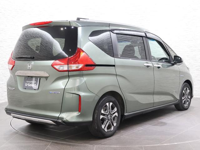 フリード+ハイブリッド ハイブリッド・クロスターホンダセンシング 純正ナビ バックカメラ 両側パワースライドドア 前後ドラレコ ETC LEDライト フォグ ルーフレール 地デジフルセグ 両側電動ドア LEDヘッドライト スマートキー 横滑り防止装置 整備記録簿(24枚目)