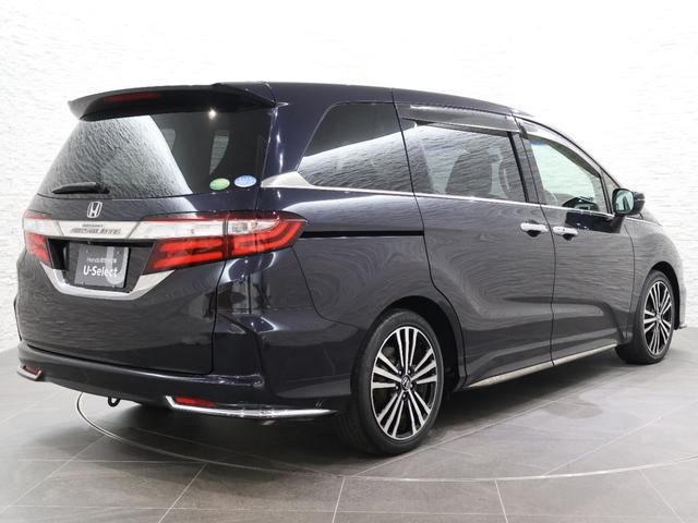 オデッセイ アブソルート 純正ナビ バックカメラ 両側パワースライドドア オットマン クルコン ETC LEDライト フォグ 緊急ブレーキ スマートキー&プッシュスタート 盗難防止 ダブルエアコン クルーズC リアカメラ(24枚目)