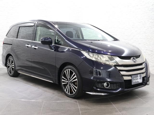 オデッセイ アブソルート 純正ナビ バックカメラ 両側パワースライドドア オットマン クルコン ETC LEDライト フォグ 緊急ブレーキ スマートキー&プッシュスタート 盗難防止 ダブルエアコン クルーズC リアカメラ(26枚目)