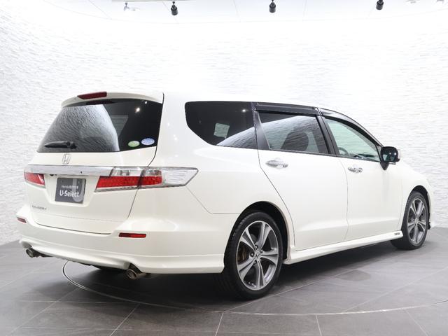 オデッセイ Mエアロパッケージ 純正ナビ 社外フリップダウン Bカメラ ETC HIDライト フォグ 純正アルミ キーフリー USB入力 バックカメ 横滑り防止装置 スマ-トキ- パワーウィンドウ フルオートエアコン DVD ABS(22枚目)