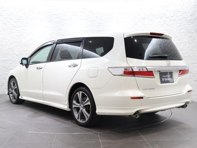 オデッセイ Mエアロパッケージ 純正ナビ 社外フリップダウン Bカメラ ETC HIDライト フォグ 純正アルミ キーフリー USB入力 バックカメ 横滑り防止装置 スマ-トキ- パワーウィンドウ フルオートエアコン DVD ABS(24枚目)