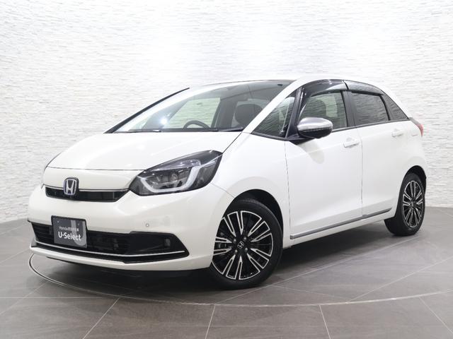 フィット e:HEVリュクス 純正ホンダコネクトディスプレイオーディオ フルセグ ホンダセンシング パーキングセンサー マルチビューカメラ シートヒーター ブラインドスポットインフォメーション 誤発進抑制機能 フロントカメラ(24枚目)