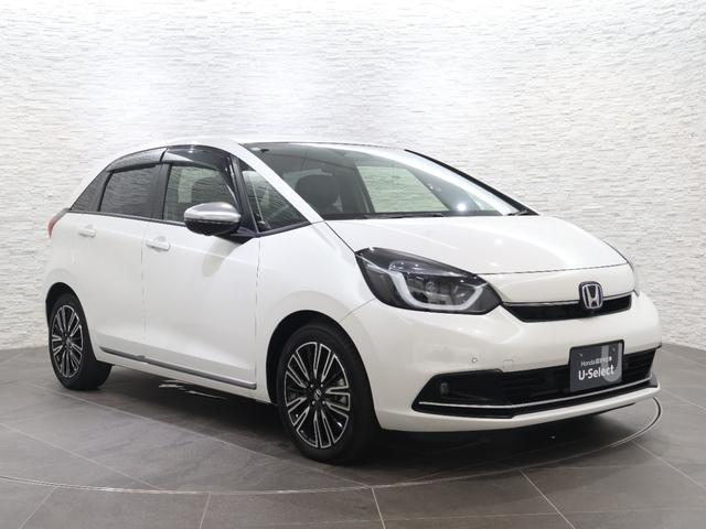 フィット e:HEVリュクス 純正ホンダコネクトディスプレイオーディオ フルセグ ホンダセンシング パーキングセンサー マルチビューカメラ シートヒーター ブラインドスポットインフォメーション 誤発進抑制機能 フロントカメラ(30枚目)