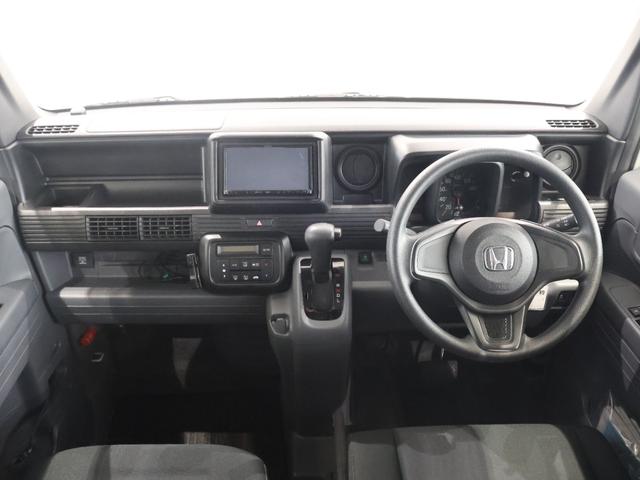 N-VAN G・ホンダセンシング 社外ナビ ワンセグTV 横滑り防止 ETC ハロゲンライト 純正SW 前後誤発進抑制機能 定期点検記録簿 ダブルエアバック パワーウインド 盗難防止システム キーレスキー パワステ フルオートエアコン(4枚目)