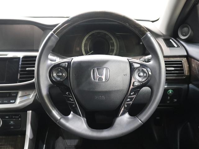 アコードハイブリッド EX 純正メーカーナビ ETC クルコン CMBS フォグ パワーシート 純正アルミ バックカメラ Fドライブレコーダー リヤカメラ 衝突軽減システム 盗難防止装置 パワーウィンドウ USB LED 記録簿(6枚目)