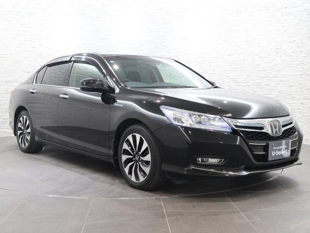 アコードハイブリッド EX 純正メーカーナビ ETC クルコン CMBS フォグ パワーシート 純正アルミ バックカメラ Fドライブレコーダー リヤカメラ 衝突軽減システム 盗難防止装置 パワーウィンドウ USB LED 記録簿(22枚目)