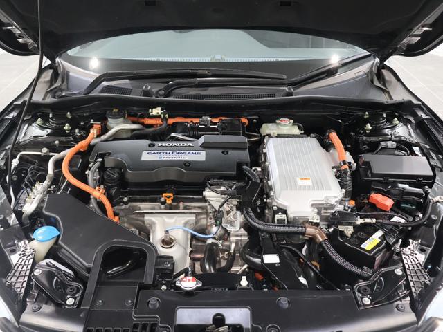 アコードハイブリッド EX 純正メーカーナビ ETC クルコン CMBS フォグ パワーシート 純正アルミ バックカメラ Fドライブレコーダー リヤカメラ 衝突軽減システム 盗難防止装置 パワーウィンドウ USB LED 記録簿(25枚目)