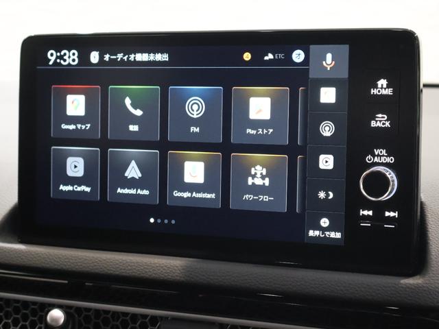 シビック ｅ：ＨＥＶＥＸ　当社デモカー　純正ホンダコネクトディスプレイ　バックカメラ　パーキングセンサー　ブラインドスポットインフォメーション　電動シート　シートヒーター　電動サンルーフ　ＥＴＣ　ＬＥＤライト　Ｂカメラ　ＥＳＣ（4枚目）