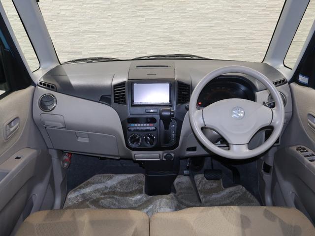 パレット Ｌ　社外ナビ　バックカメラ　両側スライドドア　ＥＴＣ　ハロゲンライト　純正ＳＷ　スマートキー　ＤＶＤ再生可能　ＷエアＢ　運転席エアバック　オートエアコン　ベンチＳ　イモビ　ＡＢＳ付　キーレスエントリー（4枚目）