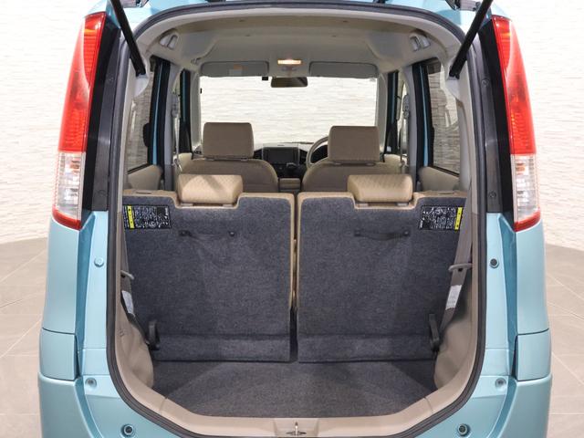パレット Ｌ　社外ナビ　バックカメラ　両側スライドドア　ＥＴＣ　ハロゲンライト　純正ＳＷ　スマートキー　ＤＶＤ再生可能　ＷエアＢ　運転席エアバック　オートエアコン　ベンチＳ　イモビ　ＡＢＳ付　キーレスエントリー（10枚目）