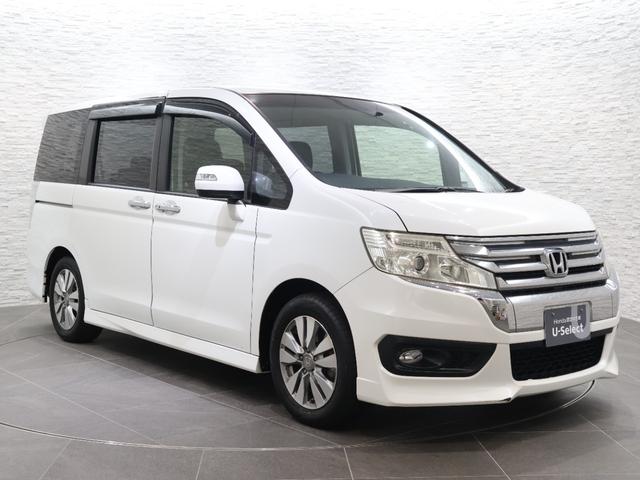 ステップワゴンスパーダ Z 純正ナビ バックカメラ 両側パワースライドドア フリップダウンモニター クルーズコントロール 横滑り防止 アイドリングストップ ETC HIDライト フォグ 純正AW スマートキー 横滑防止 イモビ(20枚目)