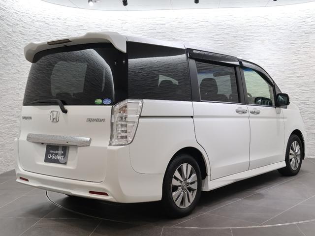 ステップワゴンスパーダ Z 純正ナビ バックカメラ 両側パワースライドドア フリップダウンモニター クルーズコントロール 横滑り防止 アイドリングストップ ETC HIDライト フォグ 純正AW スマートキー 横滑防止 イモビ(22枚目)