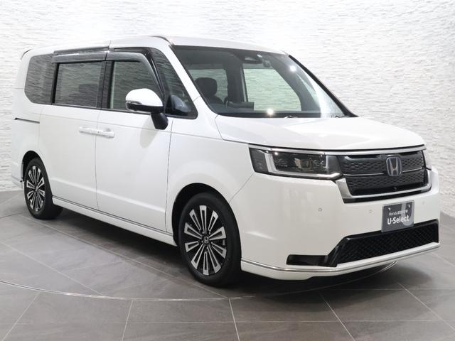 ステップワゴン ｅ：ＨＥＶスパーダプレミアムライン　純正ナビ　マルチビューカメラ　両側パワースライドドア　前後ドラレコ　パーキングセンサー　ブラインドスポットインフォメーション　パワーバックドア　シートヒーター　オットマン　ＥＴＣ　ＬＥＤライト　フォグ（29枚目）