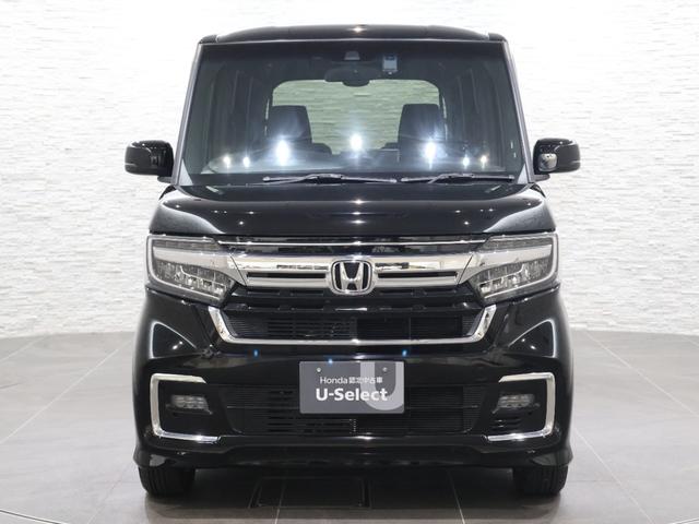 Ｎ－ＢＯＸカスタム Ｌ　雹損害　純正ナビ　バックカメラ　両側パワースライドドア　パーキングセンサー　両席電動スライドドア　Ｐソナー　サイドエアバッグ　Ａストップ　シートヒータ　ベンチシート　点検記録簿　キーフリーシステム（27枚目）