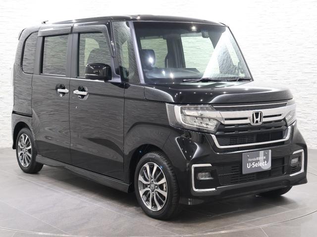 Ｎ－ＢＯＸカスタム Ｌ　雹損害　純正ナビ　バックカメラ　両側パワースライドドア　パーキングセンサー　両席電動スライドドア　Ｐソナー　サイドエアバッグ　Ａストップ　シートヒータ　ベンチシート　点検記録簿　キーフリーシステム（28枚目）