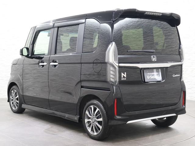 Ｎ－ＢＯＸカスタム Ｌ　雹損害　純正ナビ　バックカメラ　両側パワースライドドア　パーキングセンサー　両席電動スライドドア　Ｐソナー　サイドエアバッグ　Ａストップ　シートヒータ　ベンチシート　点検記録簿　キーフリーシステム（32枚目）
