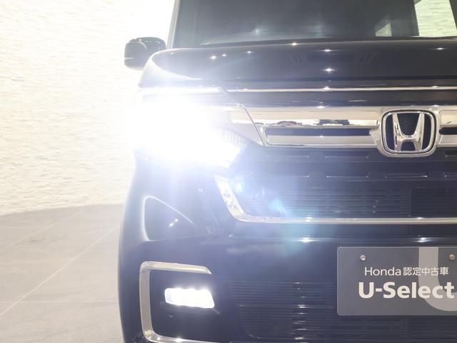 Ｎ－ＢＯＸカスタム Ｌ　雹損害　純正ナビ　バックカメラ　両側パワースライドドア　パーキングセンサー　両席電動スライドドア　Ｐソナー　サイドエアバッグ　Ａストップ　シートヒータ　ベンチシート　点検記録簿　キーフリーシステム（34枚目）