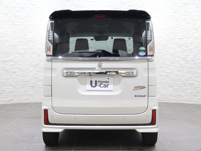 スペーシアカスタム ハイブリッドＸＳターボ　社外ナビ　マルチビューカメラ　両側パワースライドドア　パーキングセンサー　踏み間違い防止　車線逸脱警報　横滑り防止　シートヒーター　ＥＴＣ　ＬＥＤライト　フォグ　両自動ドア　前後誤発進抑制機能　ＡＣ（26枚目）