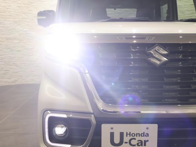 スペーシアカスタム ハイブリッドＸＳターボ　社外ナビ　マルチビューカメラ　両側パワースライドドア　パーキングセンサー　踏み間違い防止　車線逸脱警報　横滑り防止　シートヒーター　ＥＴＣ　ＬＥＤライト　フォグ　両自動ドア　前後誤発進抑制機能　ＡＣ（29枚目）