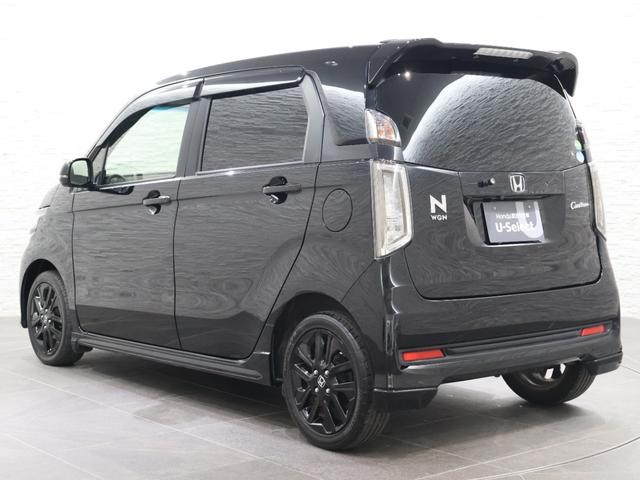 Ｎ－ＷＧＮカスタム ＧターボＳＳブラックスタイルパッケージ　純正ナビ　バックカメラ　クルーズコントロール　衝突軽減ブレーキ　踏み間違い防止　シートヒーター　ＥＴＣ　ＨＩＤライト　フォグ　純正ＡＷ　スマートキー　衝突被害軽減ブレーキ　横滑り防止装置　サイドＳＲＳ（22枚目）