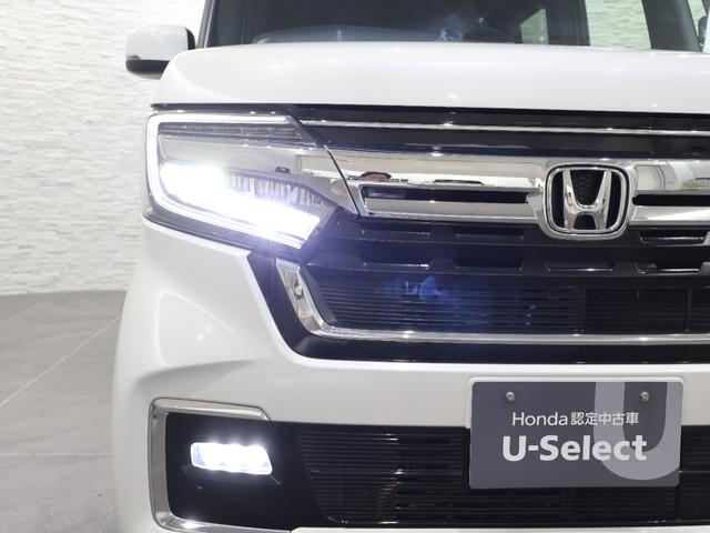 N-BOXカスタム L 社外ナビ バックカメラ 両側パワースライドドア 前後ドラレコ パーキングセンサー 横滑り防止 シートヒーター ETC LEDライト フォグ 純正AW スマートキー 両席電動スライドドア Pソナー AC(34枚目)