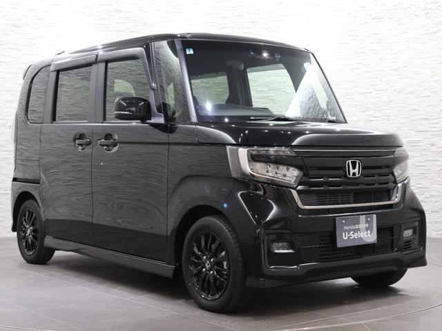 N-BOXカスタム Lスタイル+ブラック 純正ナビ バックカメラ 両側パワースライドドア 前後ドラレコ パーキングセンサー シートヒーター ETC LEDライト フォグ 純正AW スマートキー 衝突軽減ブレ-キ DVD再生 横滑り防止 地デジ(28枚目)