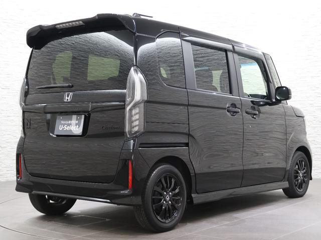 N-BOXカスタム Lスタイル+ブラック 純正ナビ バックカメラ 両側パワースライドドア 前後ドラレコ パーキングセンサー シートヒーター ETC LEDライト フォグ 純正AW スマートキー 衝突軽減ブレ-キ DVD再生 横滑り防止 地デジ(30枚目)