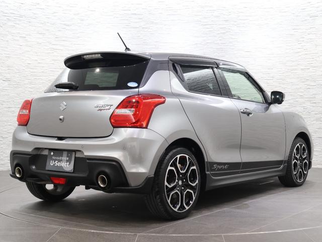 スイフトスポーツ ベースグレード　雹損害　純正ナビ　マルチビューカメラ　クルーズコントロール　衝突軽減ブレーキ　踏み間違い防止　パーキングセンサー　シートヒーター　ＥＴＣ　ＬＥＤライト　フロント・バックフォグ　純正ＡＷ　スマートキー（22枚目）