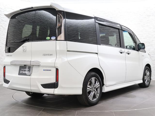 ステップワゴンスパーダ スパーダハイブリッドＧ・ＥＸホンダセンシング　純正ナビ　マルチビューカメラ　フリップダウンモニター　両側パワースライドドア　わくわくゲート　パーキングアシスト　横滑り防止　シートヒーター　ＥＴＣ　ＬＥＤライト　フォグ　純正ＡＷ　スマートキー（29枚目）