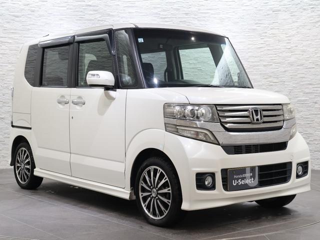 Ｎ－ＢＯＸカスタム ＧターボＳＳパッケージ　純正ナビ　バックカメラ　両側パワースライドドア　クルーズコントロール　横滑り防止　ＥＴＣ　ＨＩＤライト　フォグ　純正ＡＷ　スマートキー　ＥＣＯＮ　Ｂモニター　スマートエントリー　ＶＳＡ　ＡＡＣ　ＤＶＤ（4枚目）