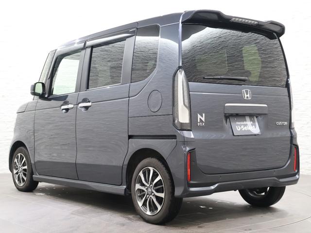 Ｎ－ＢＯＸカスタム ベースグレード　雹損害　左側パワースライドドア　パーキングセンサー　ＬＥＤライト　純正ＡＷ　スマートキー　ＣＭＢＳ　ベンチシート　オートエアコン　盗難防止装置　クルコン　パワーステアリング　エアバッグ　ＥＳＣ　ＡＢＳ（10枚目）