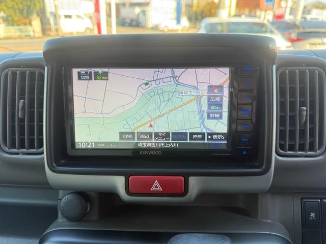 エブリイ ジョインターボ　４ＷＤ／プレミアプラチナ保証１年付／社外ナビ／フルセグＴＶ／バックカメラ／衝突軽減ブレーキ／ＸＪ０４　１４インチアルミ／ベットキット／リフトアップ／社外マフラー／パークセンサー／ＥＴＣ／キーレスキー（22枚目）