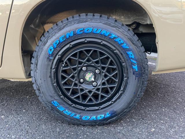 サクシード ＵＬ－Ｘ　４ＷＤ／ベージュ全塗装済／プレミアプラチナ保証１年付／純正ナビＴＶ／新品マッドヴァンスＸタイプＳ　１４インチアルミ／新品オープンカントリーＲＴタイヤ／衝突軽減ブレーキ／整備記録簿９枚付／キーレスキー（57枚目）