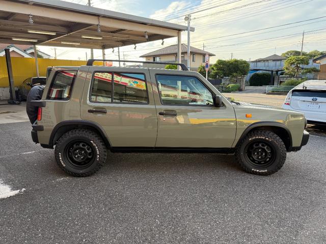 ラシーン タイプＡ　４ＷＤ／シーダーグリーン全塗装済／新品グリップマックス　マッドレイジＭＴタイヤ／ＥＴＣ／キーレスキー／ルーフレール／ＣＤ／背面タイヤ／パワーウインドウ／パワステ（6枚目）