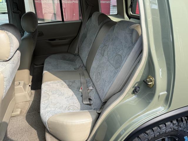 ラシーン タイプＡ　４ＷＤ／シーダーグリーン全塗装済／新品グリップマックス　マッドレイジＭＴタイヤ／ＥＴＣ／キーレスキー／ルーフレール／ＣＤ／背面タイヤ／パワーウインドウ／パワステ（41枚目）
