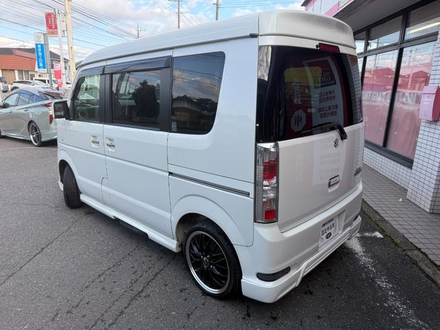 エブリイワゴン PZターボスペシャル プレミアゴールド保証1年付/社外ナビ/フルセグTV/両側自動ドア/オートステップ/フォグランプ/HID/新品ロクサーニ マルチフォルケッタ 16インチアルミ/社外エアロ/整備記録簿2枚(11枚目)